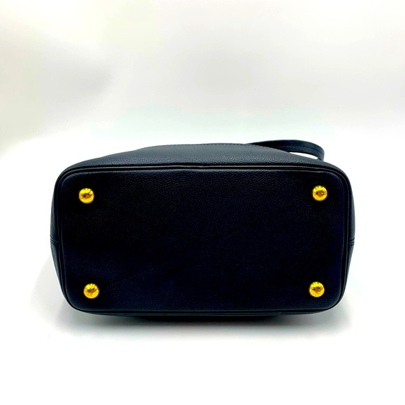 Auth Louis Vuitton Navy Blue Empriente Monogram Shopper Tote Bag - Picture 8 of 16